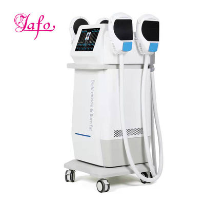 Buy hottet sale 4 handles Electromagnetic muscle stimulator hiemt machine with RF online manufacture