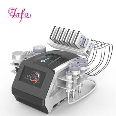 Buy 6 IN 1 lipolaser 650nm lipolaser vacuum cavitation rf/multifunction rf lipo laser beauty machine 7 in 1 online manufacture