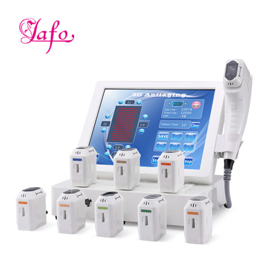 Buy 20000 Shots Anti-Wrinkle Face Lifting High Intensity Focused Ultrasound 3d 4d Mini Hifu Machine online manufacture