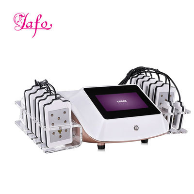 buy Best Sale Lipo Laser 14 Pads LED lipolaser slimming beauty machine / fat burning laser LF-129c online manufacture