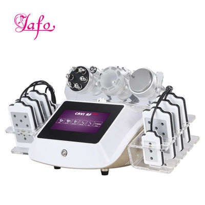Buy 6 IN 1portable radio frequency lipo laser slimming ultrasonic liposuction cavitation machine for sale online manufacture