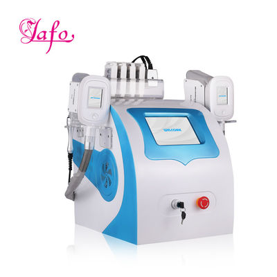 Buy 2 Cryo handles work at the same time the best Cryo therapy cavitation rf lipo laser Slimming machine for salon use online manufacture