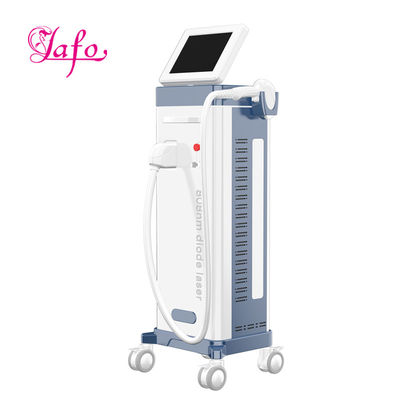Buy Newest Vertical diode laser hair removal 808nm / removal facial hair 808nm diode laser hair removal machine LF-647b online manufacture