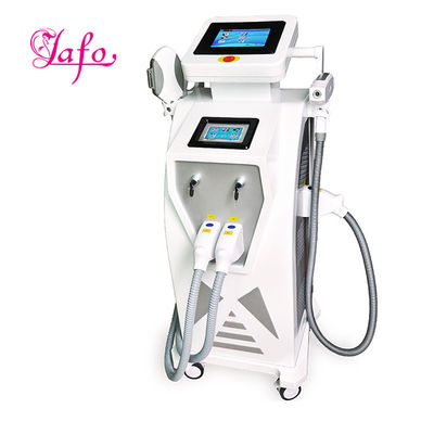Buy 3 in 1 Multifunctional shr ipl nd yag laser machine / IPL RF Nd Yag Laser Hair Removal Machine online manufacture