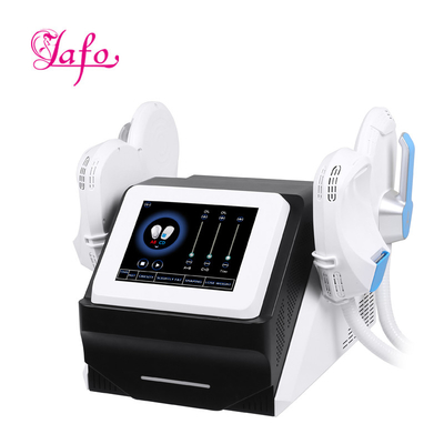 2022 4 handle hiemt muscle building machine electromagnetic stimulation device / fat burning muscle stimulation hiemt LF