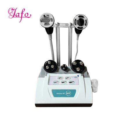 Portable Radio frequency therapy Multi-function Body Slimming Face Lift 360 degree Head Rotating RF Skin Tightening Mach