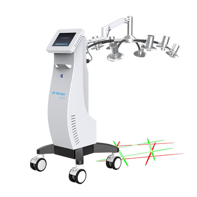 New 8D lipo Laser 532nm Laser Green 635nm Red light Fat Removal Cellulite Removal Body Shape Slimming Laser Machine LF-3