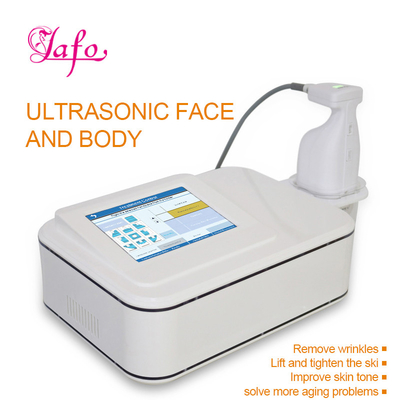 Hottest portable Lipo sonic wrinkle removal body lifting machine with 5 replacement treating heads for choose