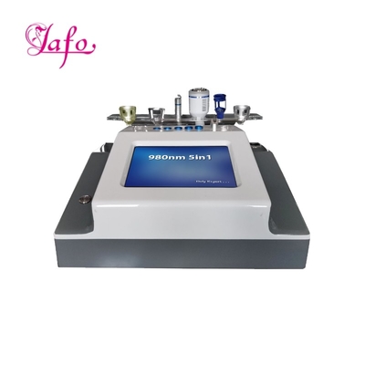LF-696 professional 5 in 1 spider vein removal laser 980nm diode laser spider vein removal machine