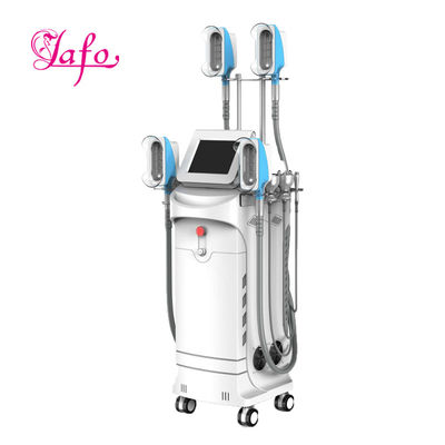 LF-265A 5 Cryo Handles 360 Cryolipolysis vacuum cavitation rf lipo laser Slimming Machine with Reduce Double Chin handle